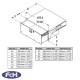 3u Rackmount Drawer - 285mm Depth
